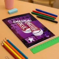 Дневник школьный для 1-11 классов, «Кеды», мягкая обложка, 40 листов