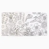 Раскраска - антистресс &laquo;Цветочные узоры&raquo;, 20 стр.