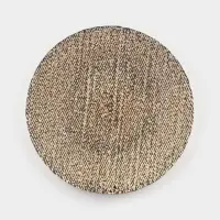Тарелка подстановочная Magistro Bronze, d=33 см, стекло, золотистый