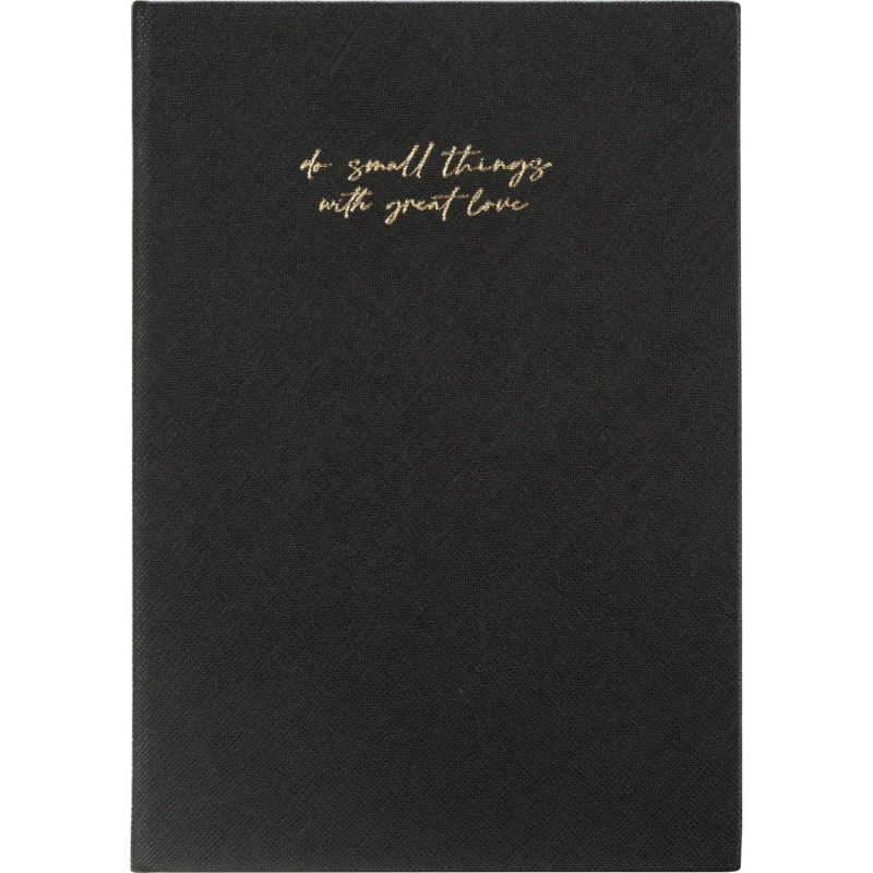 Ежедневник недатированный черный, А5 136 л., Plan your life, ATTACHE