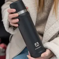 Термос &laquo;Арктика 600&raquo; с питьевой системой, черный