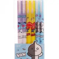 Стираемая ручка &laquo;Чудик&raquo;, гелевая, автоматическая, синий стержень, узел 0.5 мм, МИКС