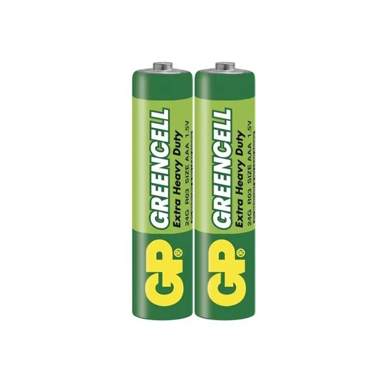 Батарейка GP GreenCell R03 AAA Shrink 2 Heavy Duty 1.5V (2/40/200/1000) Батарейка GP GreenCell R03 AAA Shrink 2 Heavy Duty 1.5V (2/40/200/1000)
