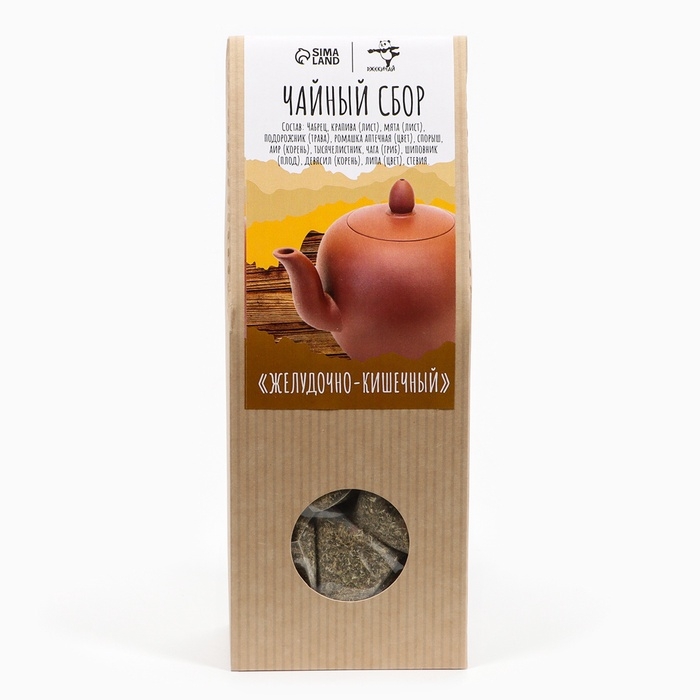 Травяной чай Травяной чай "Джекичай. Желудочно-кишечный", в пирамидках