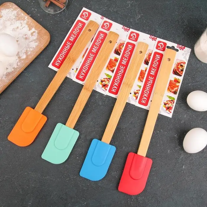 Лопатка Доляна «Домашний помощник», 30,3 см, цвет МИКС Лопатка Доляна «Домашний помощник», 30,3 см, цвет МИКС