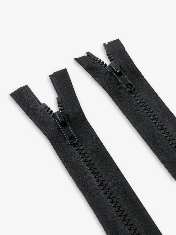 Молния &laquo;Трактор&raquo;, №5, разъёмная, 2 замка, замки автомат, 100 см, чёрная