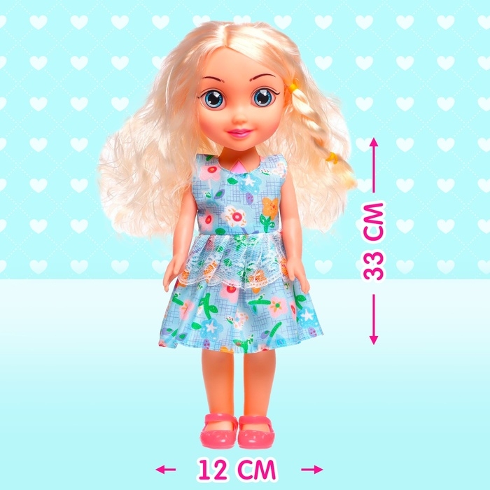 Кукла классическая «Маша» в платье, МИКС Кукла классическая «Маша» в платье, МИКС