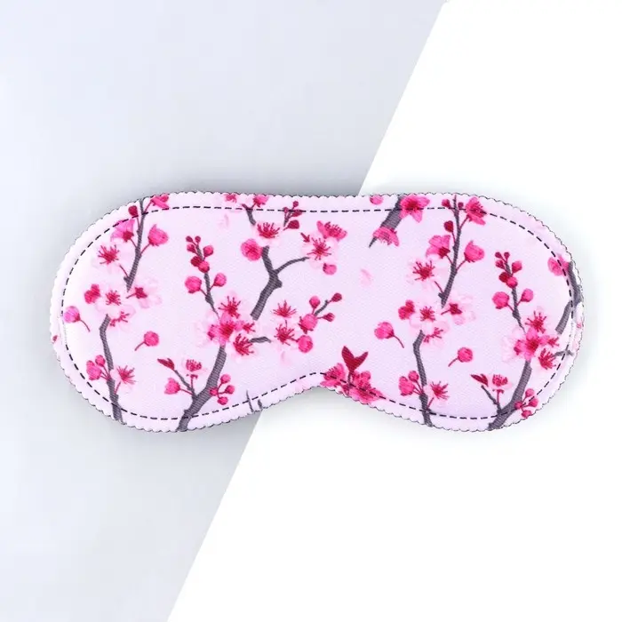Маска для сна «Сакура», 19.3 х 9.5 см, цвет розовый Маска для сна «Сакура», 19.3 х 9.5 см, цвет розовый