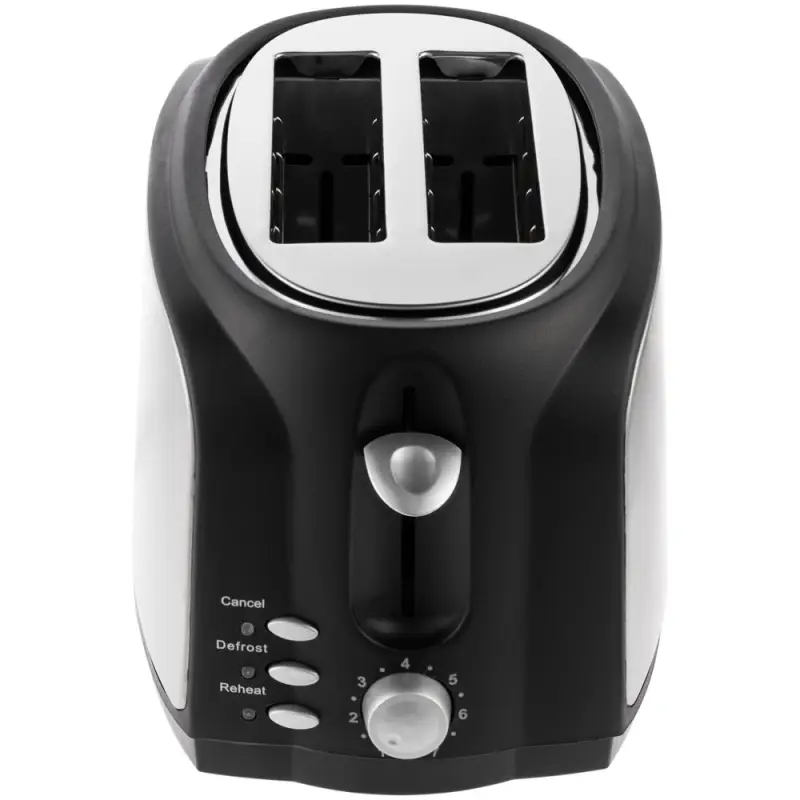 Электрический тостер Postre, серебристо-черный Электрический тостер Postre, серебристо-черный