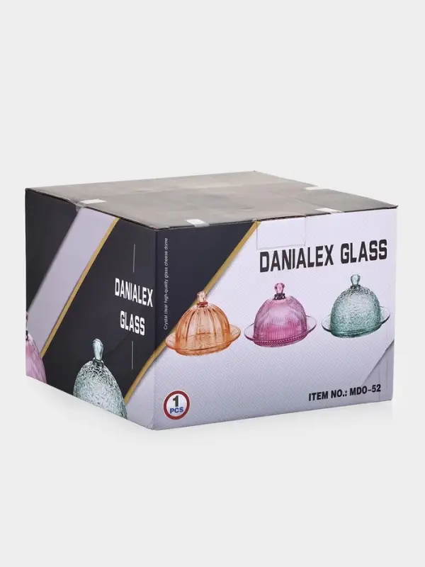 Блюдо для подачи с крышкой Блюдо для подачи с крышкой "Riffle", 19.5х13 см