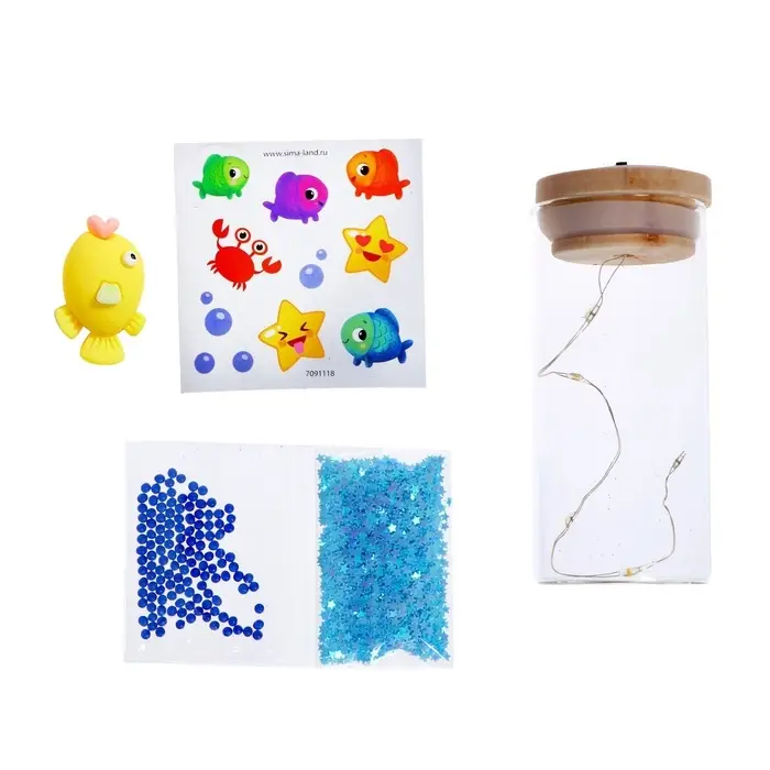 Набор для творчества &laquo;Сенсорный ночник. Подводный мир&raquo;, своими руками