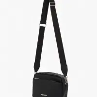 Сумка женская кросс-боди TEXTURA на молнии, 16&times;7&times;17 см, чёрная