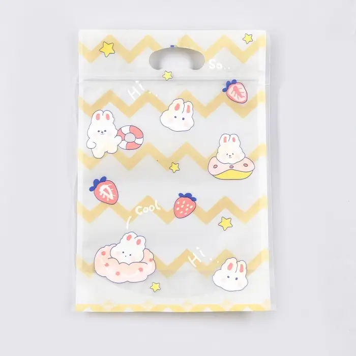 Пакет Zip-lock, Пакет Zip-lock, "Корейский стиль", 15,5*22+3,5см МИКС