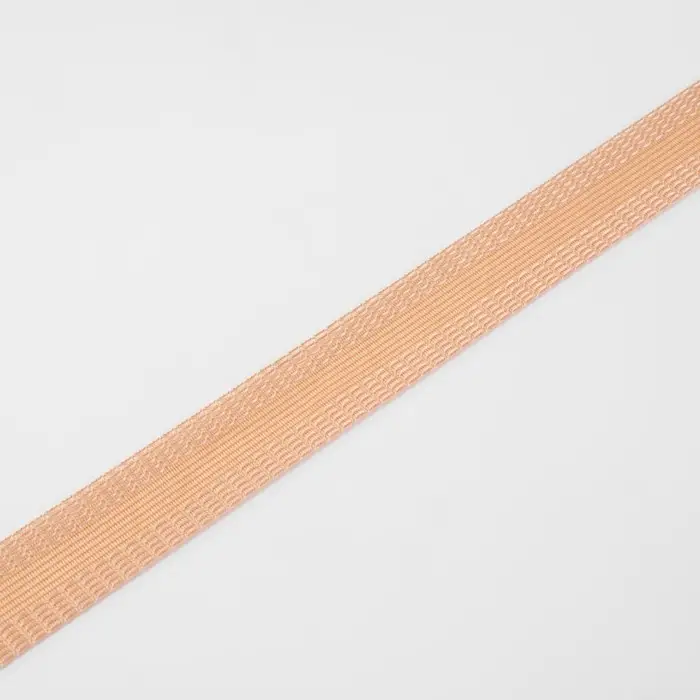 Лента для подгибания швов, термоклеевая, 25 мм, 100 см, бежевая