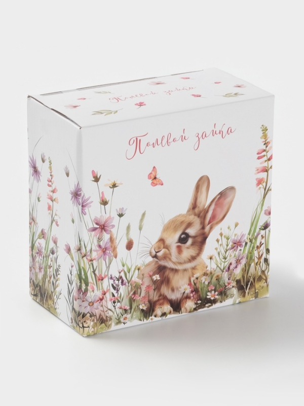 Чайная пара Доляна «Зайка», 2 предмета: чашка 250 мл, блюдце d=15 см, фарфор, белая Чайная пара Доляна «Зайка», 2 предмета: чашка 250 мл, блюдце d=15 см, фарфор, белая