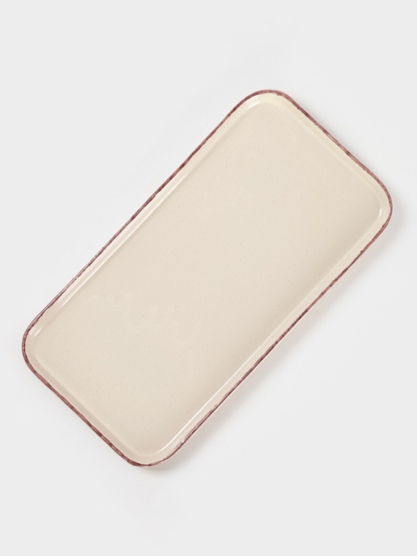 Блюдо для подачи Доляна «Альпийский крем», 31×16×2.5, керамика, прямоугольное, бежевое Блюдо для подачи Доляна «Альпийский крем», 31×16×2.5, керамика, прямоугольное, бежевое