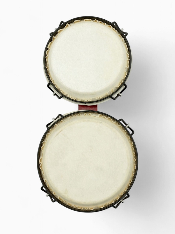 Барабан Бонго Music Life 6 х 7 дюймов, красный Барабан Бонго Music Life 6 х 7 дюймов, красный