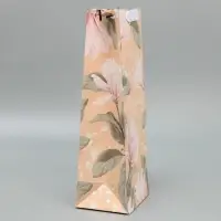 Пакет подарочный под бутылку, упаковка, &laquo;Воспитателю&raquo;, 35&times;13&times;10 см