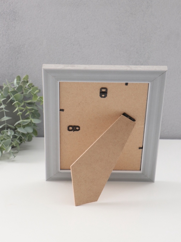 Фоторамка пластик Фоторамка пластик "МИРАМ" 15х21 см, серый