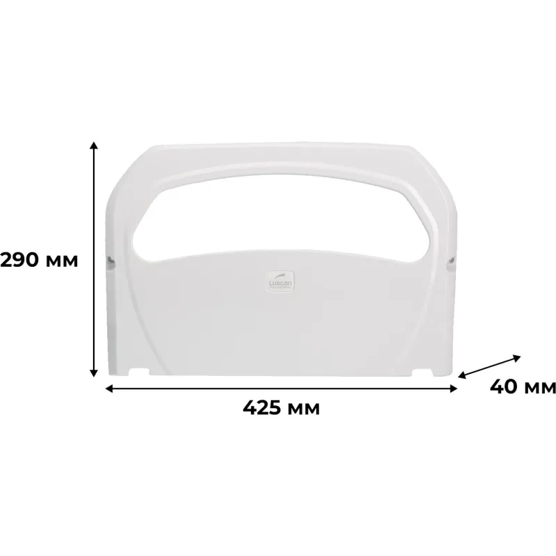 Диспенсер для покрытий на унитаз Luscan Professional белый