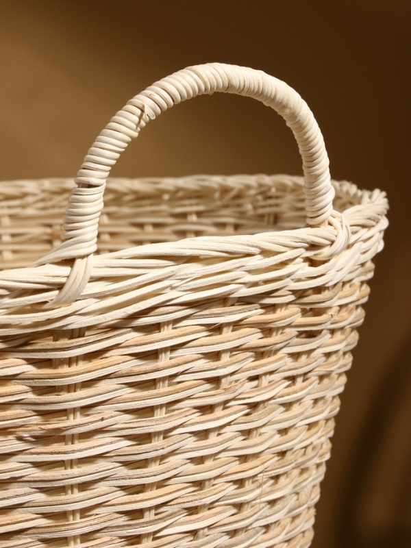 Корзина для белья, 44х44х31 см, ротанг