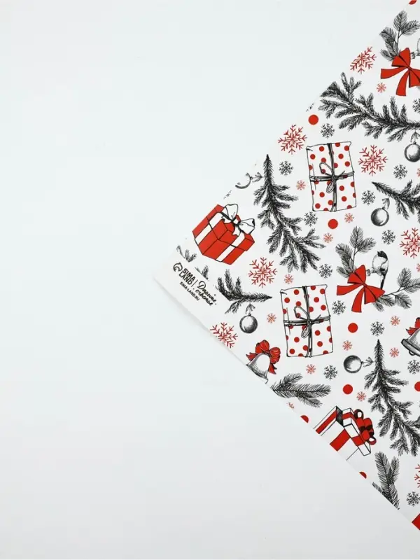 Набор упаковочной бумаги «Новогодний узор»,4 листа, 70 × 100 см Набор упаковочной бумаги «Новогодний узор»,4 листа, 70 × 100 см