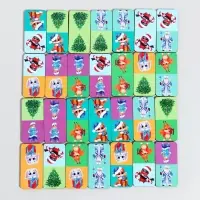 Домино деревянное Лесная мастерская &laquo;С Новым годом!&raquo;