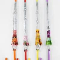 Зонт - трость полуавтоматический &laquo;Времена года&raquo;, 8 спиц, R=40/60 см, d=80 см, МИКС