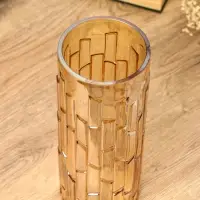 Ваза для цветов &laquo;Мэнди&raquo;, 29&times;12 см, стекло, коричневая