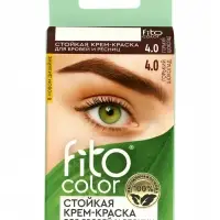 Крем-краска для бровей и ресниц Fito color, горький шоколад (на 2 применения), 2&times;2 мл