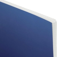 Бизнес-тетрадь А4 96л Attache Градиент Синий клетка, 65г, гребень, УФ-лак