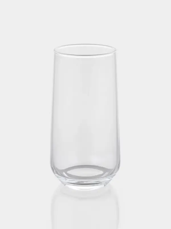 Набор стаканов Paşabah&ccedil;e Allegra, 470 мл, 4 шт., стекло, прозрачный