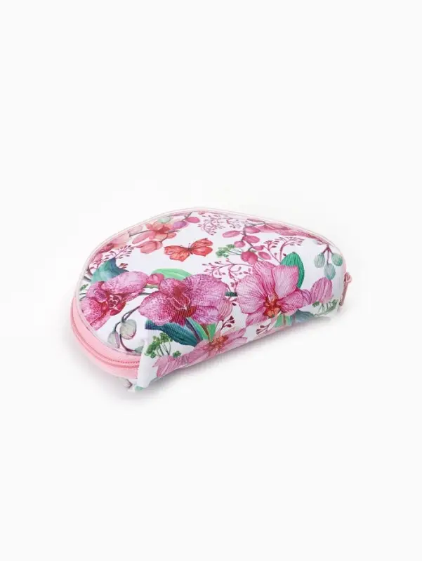 Кошелёк-монетница на молнии, 13.5&times;3.5&times;9 см, с принтом, МИКС