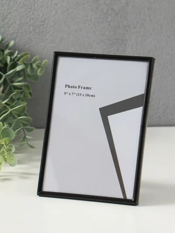 Фоторамка металл на 1 фото 13х18 см Фоторамка металл на 1 фото 13х18 см "Классик" чёрная 1,5х13х18 см