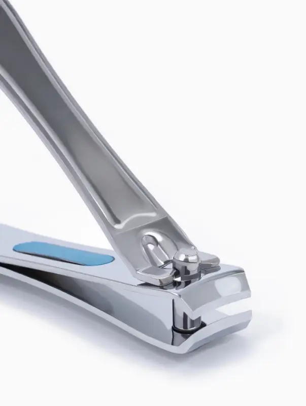 Кусачки книпсер педикюрные, с пилкой, 8 см, МИКС