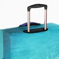 Чехол для чемодана &laquo;Море&raquo;, 28", разноцветный