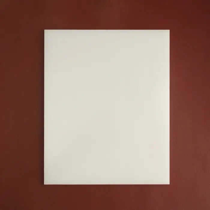 Плита для пробойников и работы с кожей, 24&times;19&times;0.5 см, белая