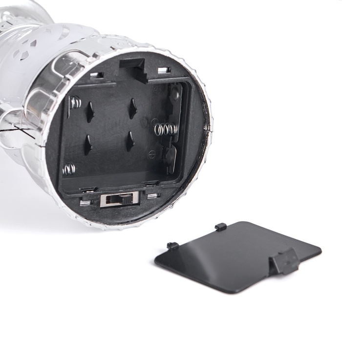 Фонарь кемпинговый  Фонарь кемпинговый "Керосинка", 3 Вт, 2 режима, 3 ААА, 15 х 8 х 8 см, серебряный