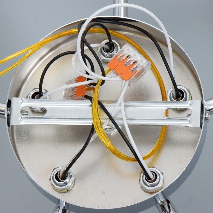 Люстра Люстра "Лорена" 5хЕ27 40Вт хром 55х55х36 см BayerLux