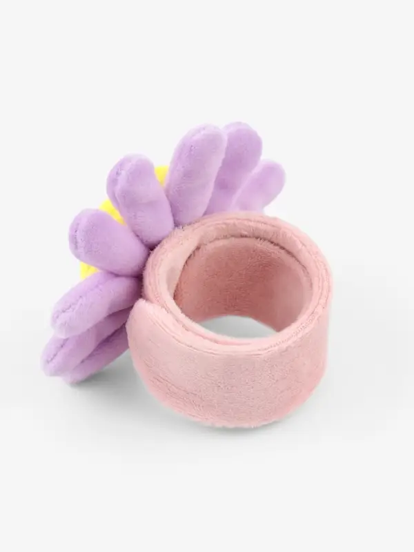 Игольница на браслете &laquo;Цветочек&raquo;, 23&times;8 см, розовая, МИКС