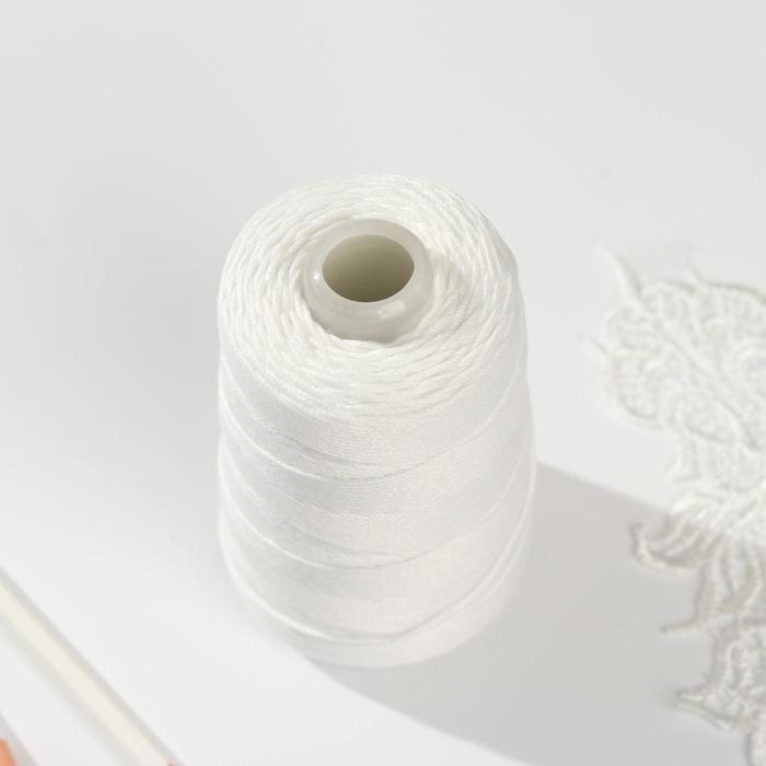 Нитки «Канцелярские» для прошива документов, 640ЛШ, 250 м, цвет белый Нитки «Канцелярские» для прошива документов, 640ЛШ, 250 м, цвет белый