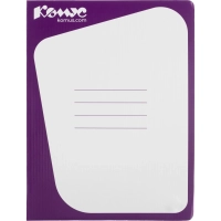 Скоросшиватель картон. Комус каширован.картон 30мм сиреневый