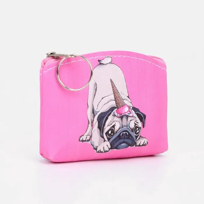 Кошелёк детский &laquo;Кошки и собаки&raquo; Выбражулька, маленький, монетница, МИКС