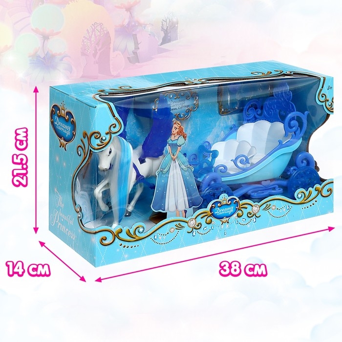 Карета дял кукол «Сказка», свет, звук Карета дял кукол «Сказка», свет, звук