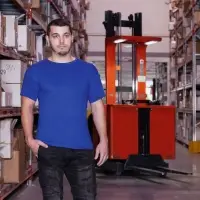 Футболка T-Bolka 180 бирюзовая, размер S