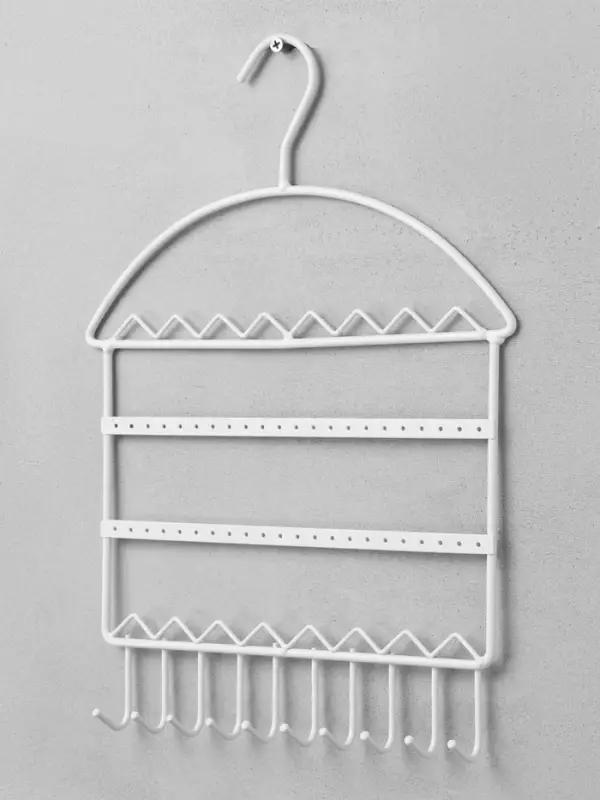 Органайзер для украшений &laquo;QF. Вешалка&raquo;, 28&times;6.7&times;36 см, белый