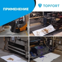 Мат многослойный абсорбирующий Topfort ламинированный для загрязн.1000x600