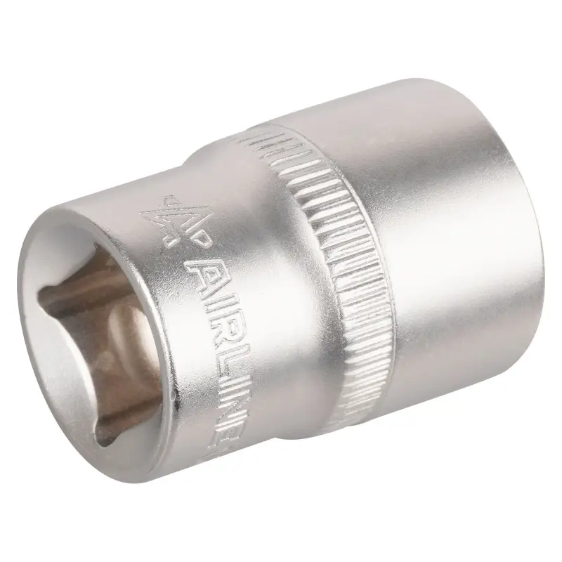 Головка торцевая 1/2"DR шестигранная 19мм, L=38мм пласт.подвес