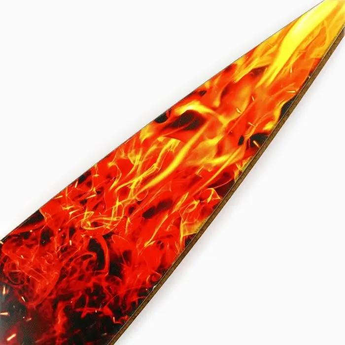 Деревянное оружие, детское сувенирное &laquo;Огненный&raquo;, нож кунай, 26&times;4 см