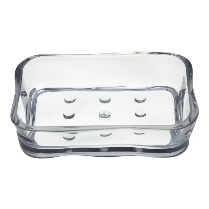 VETTA Мыльница, акрил, 12,5x8x3 см, камень, дымка